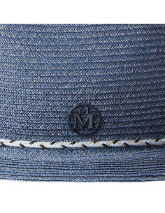 Maison Michel Beautiful leather hat box Beige ref.93242 - Joli Closet